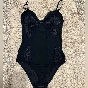 Black Lacey Bodysuit / Lingerie